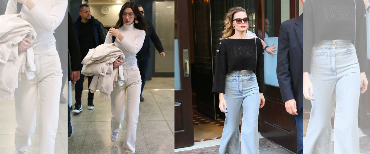  How about the new high-waist, wide-leg jeans?