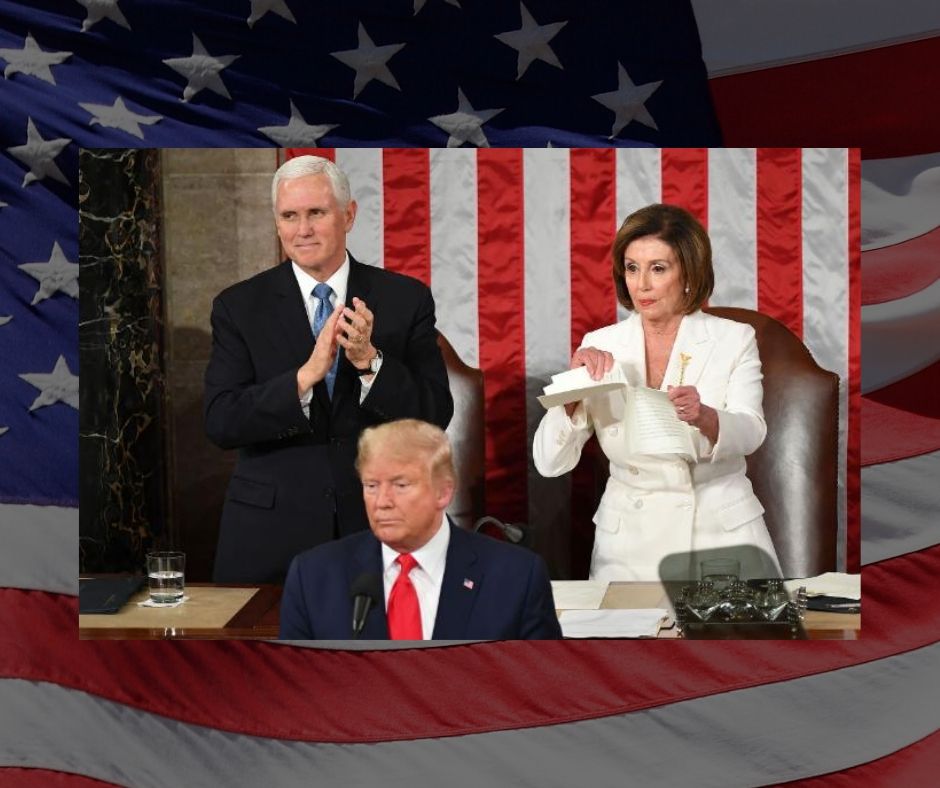 Was tearing up the speech disrespectful?