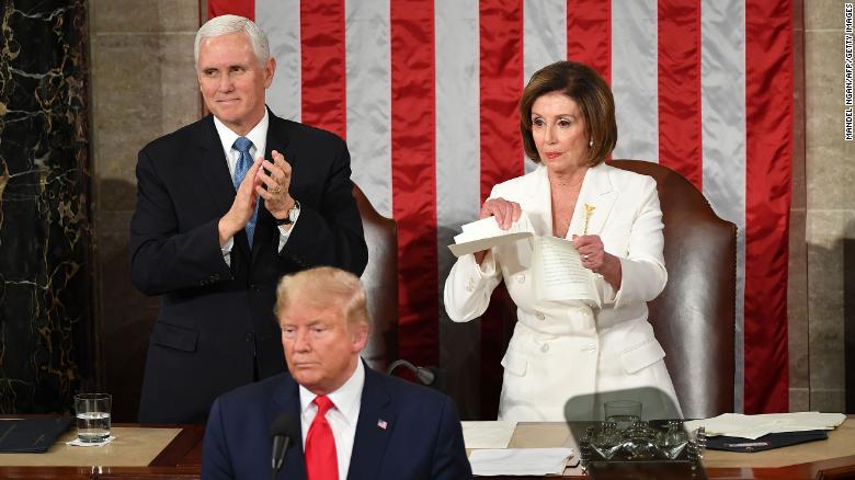 Did you approve of Pelosi ripping Trump’s speech?