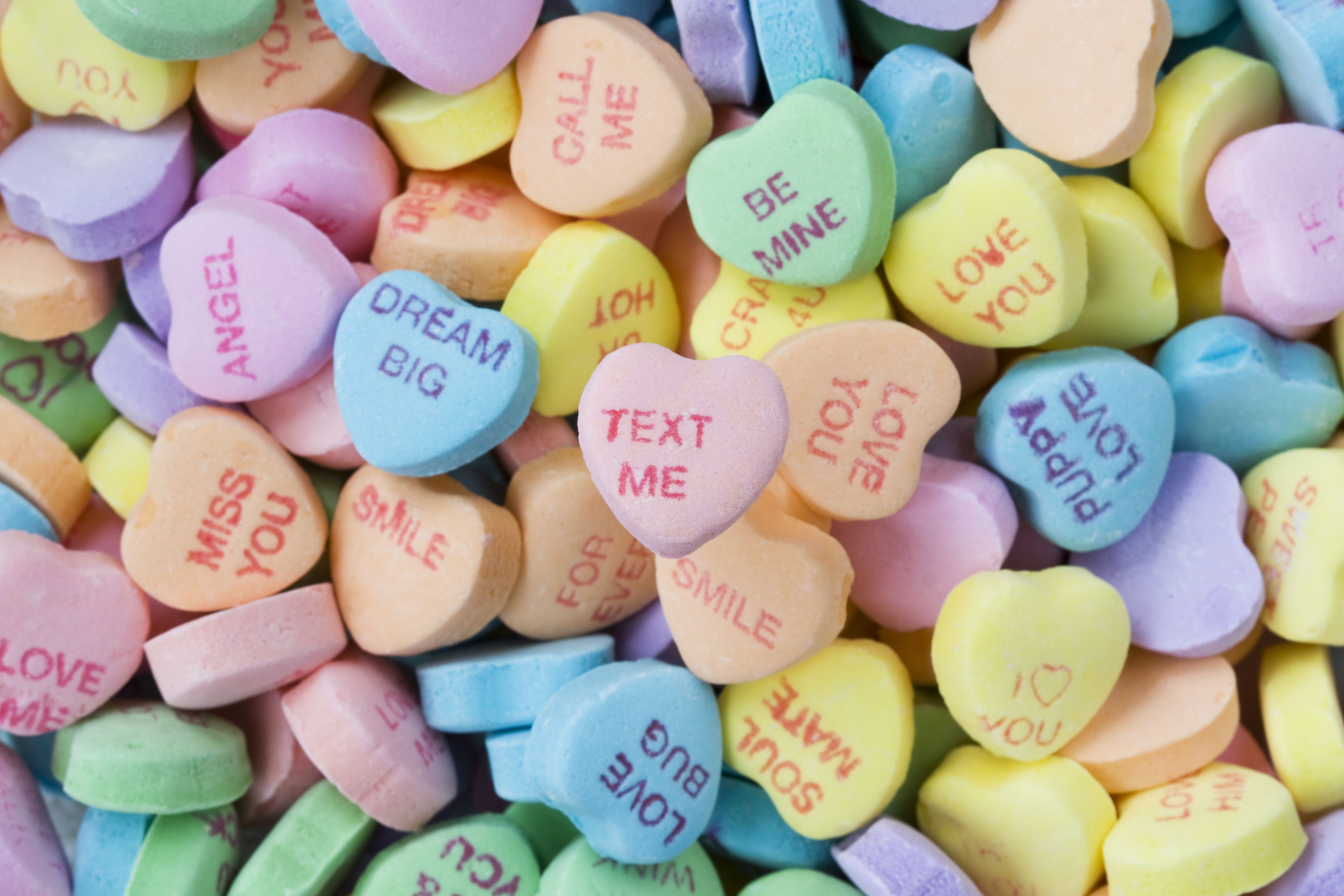 What is the better chalky heart candy note?