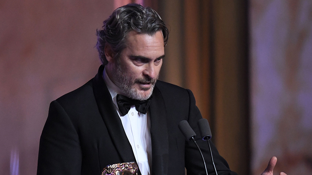 Thoughts about Juaquin Phoenix's Oscar speech?
