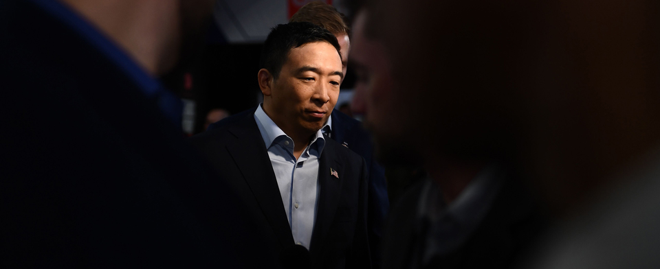 Yang suspends presidential campaign.