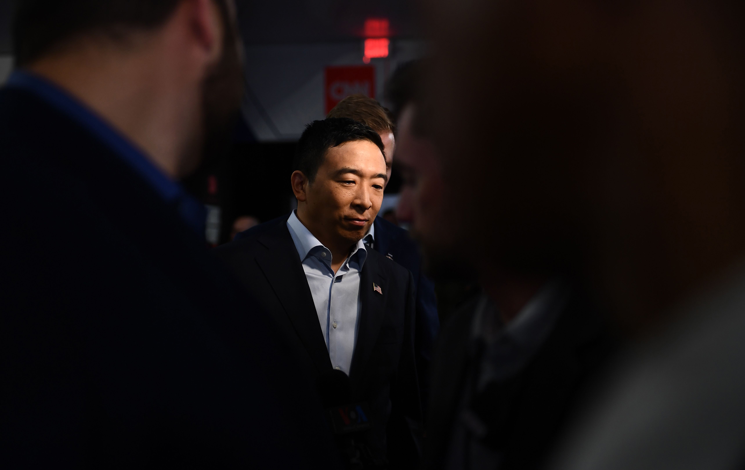 Yang suspends presidential campaign.