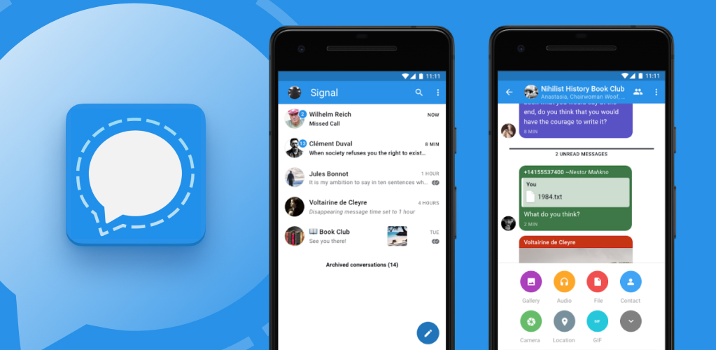 Do you use an app to protect and encrypt your messages?