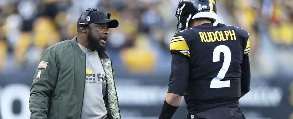 Is Mike Tomlin playing defense attorney for Mason Rudolph?