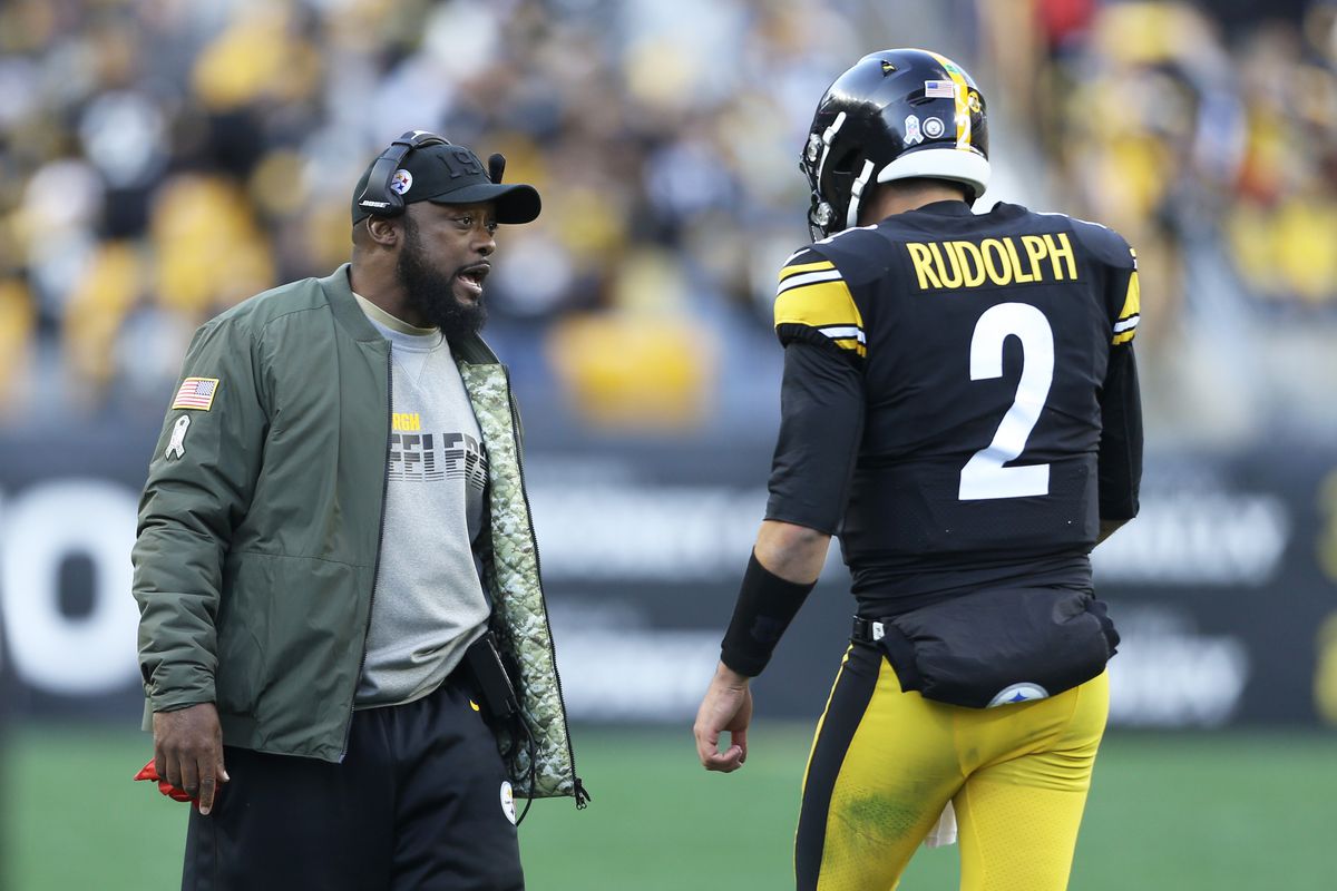 Is Mike Tomlin playing defense attorney for Mason Rudolph?