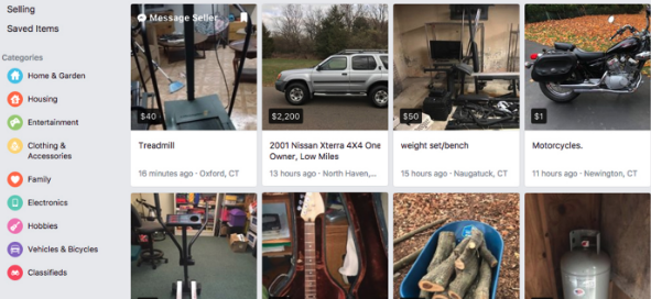 Do you buy/sell items on websites like Craigslist or Facebook?