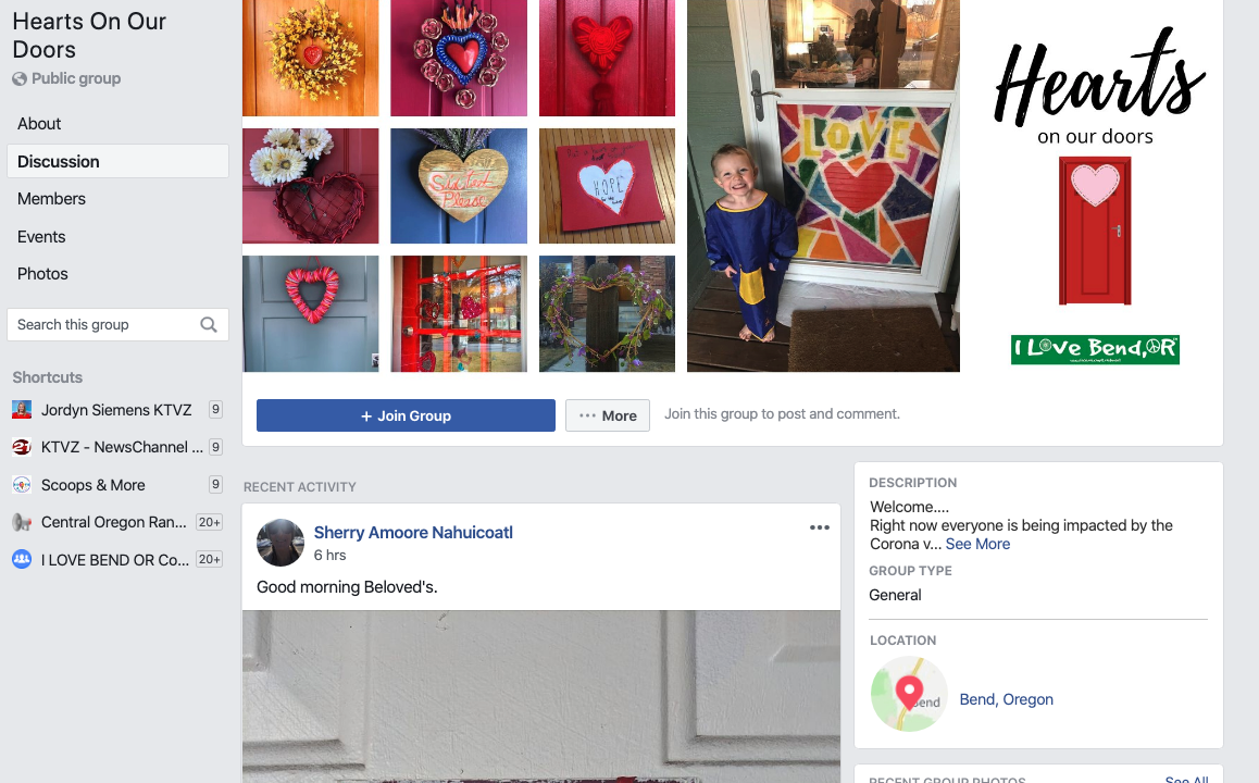 Will you take part in the 'Hearts On Our Doors' initiative? 
