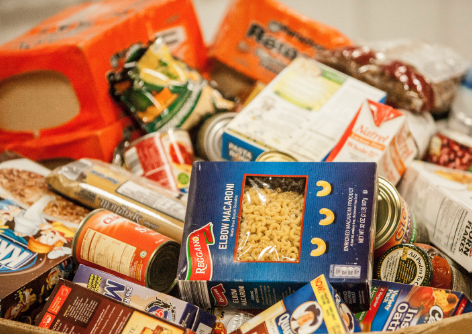 Have you given or received any food donations recently?