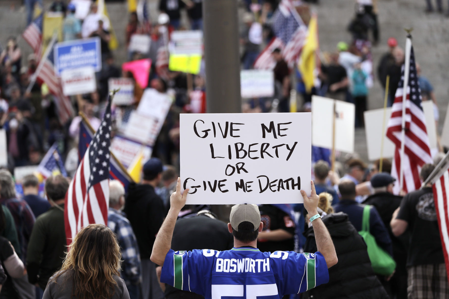 What do you think of those protesting "stay-at-home" orders?