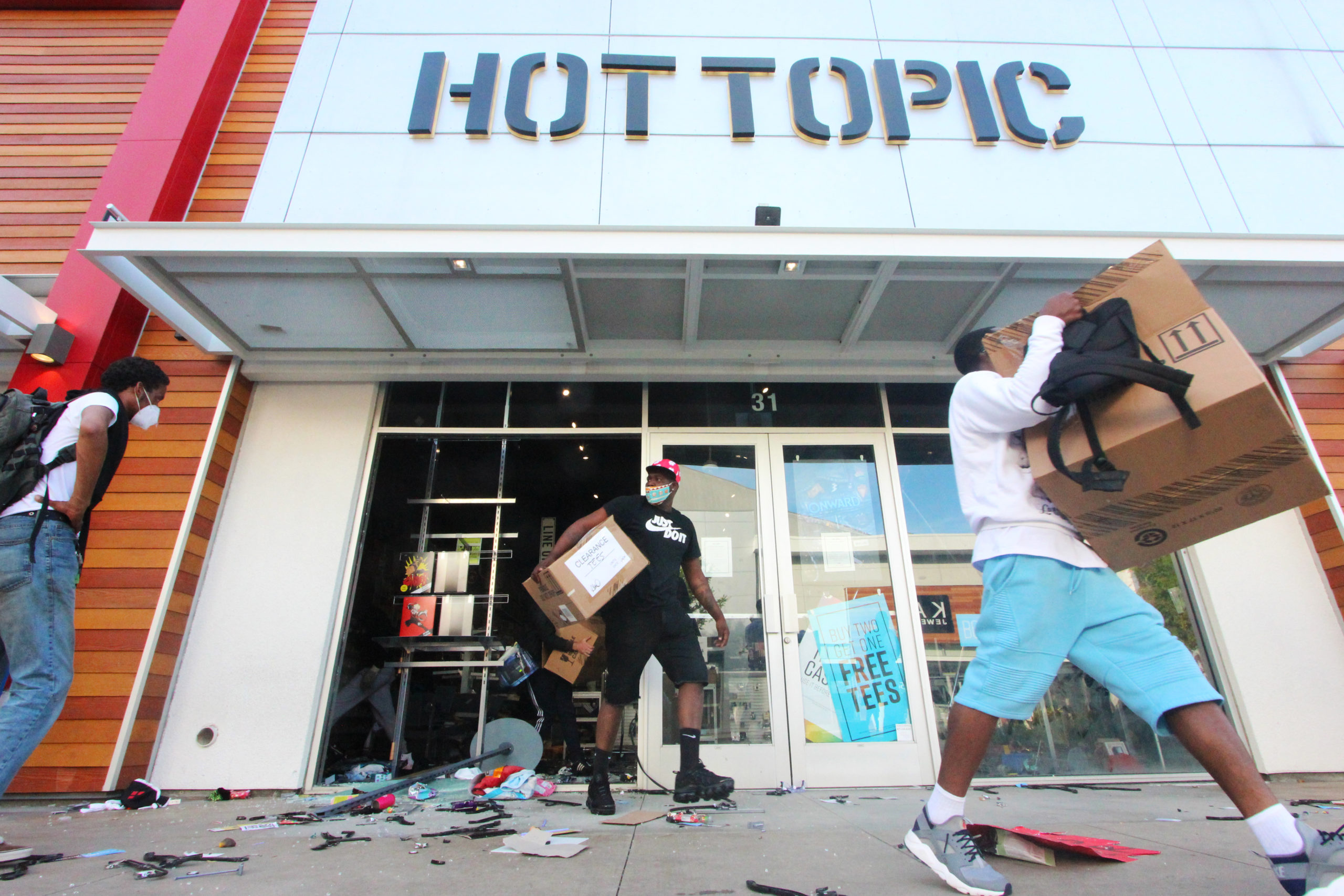Is looting necessary to spark change during protests?  