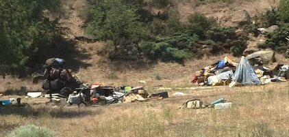 Do you support the eviction of homeless in high traffic areas?