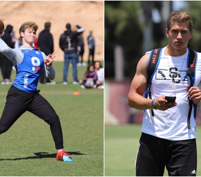 Which 2021 QB commit will start more games for USC?