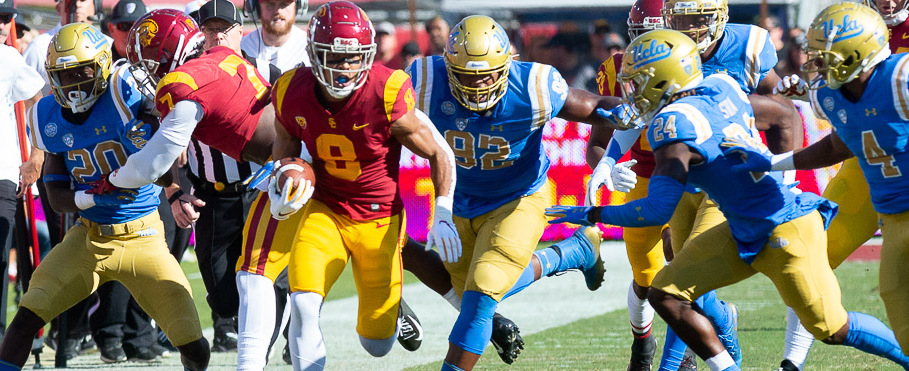 When should the USC - UCLA game take place?