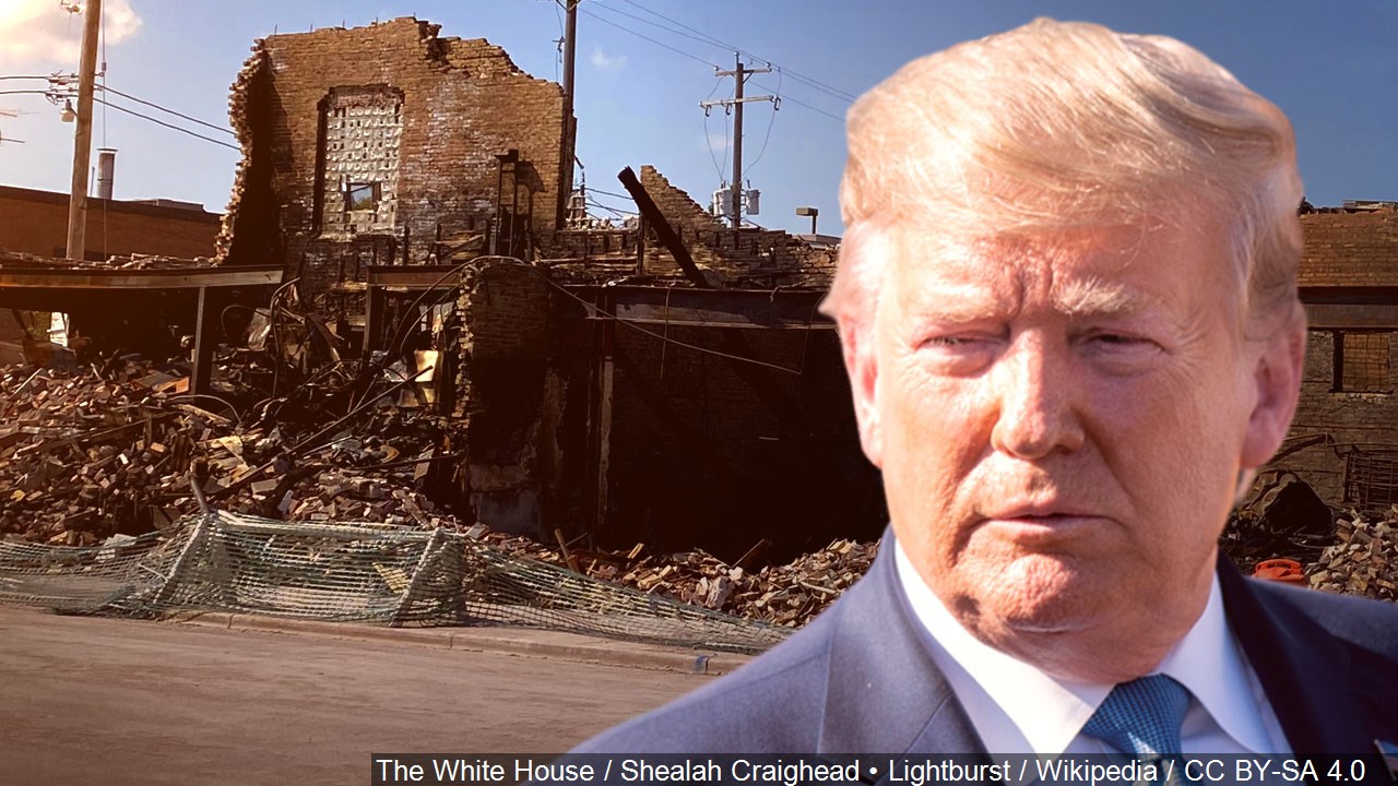 Do you think Trump's visit to Kenosha made a difference?