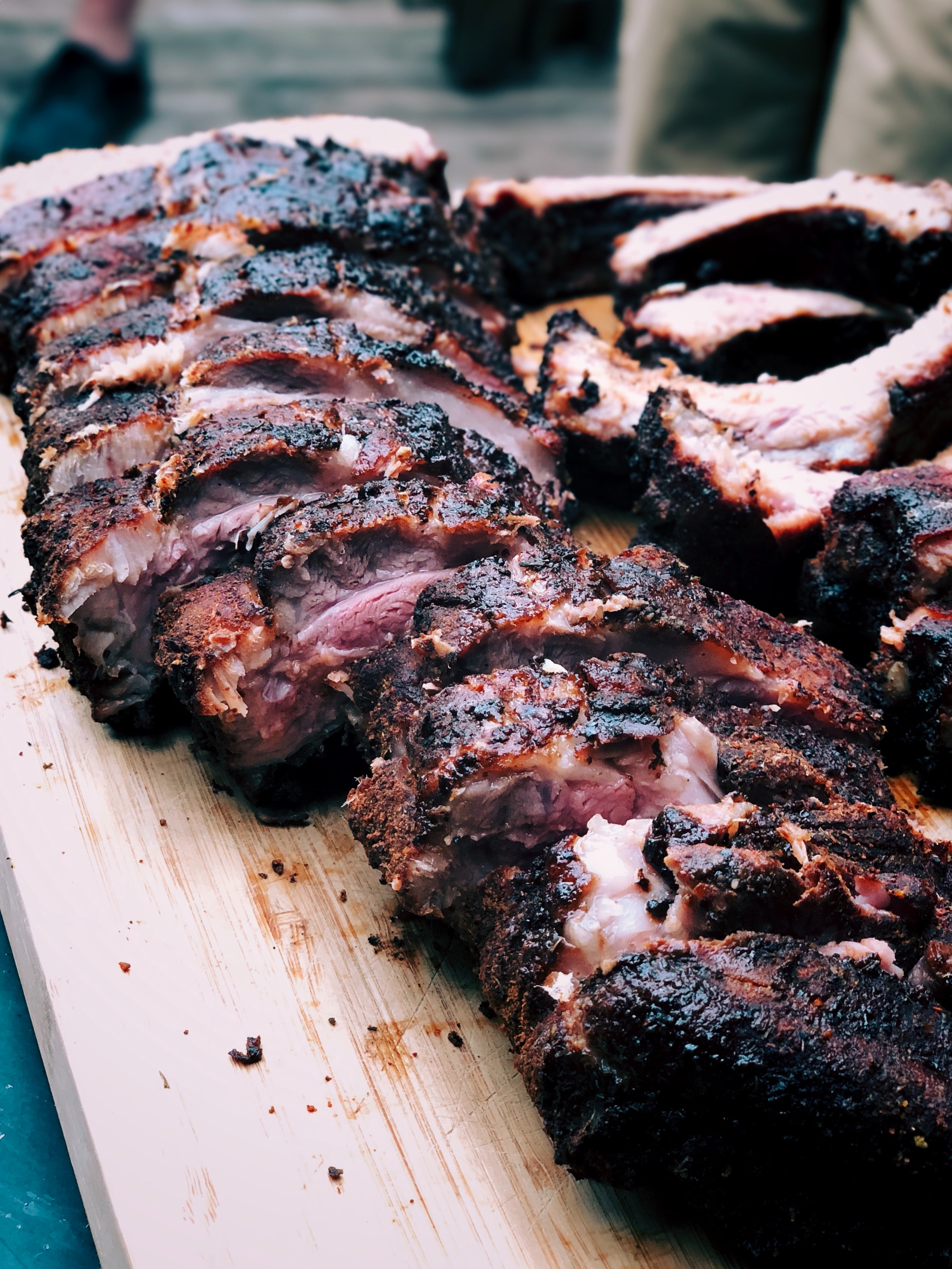 At your BBQ last weekend, did you sauce your meat or no?