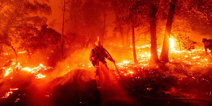 Would you live in California even with the constant forest fires?