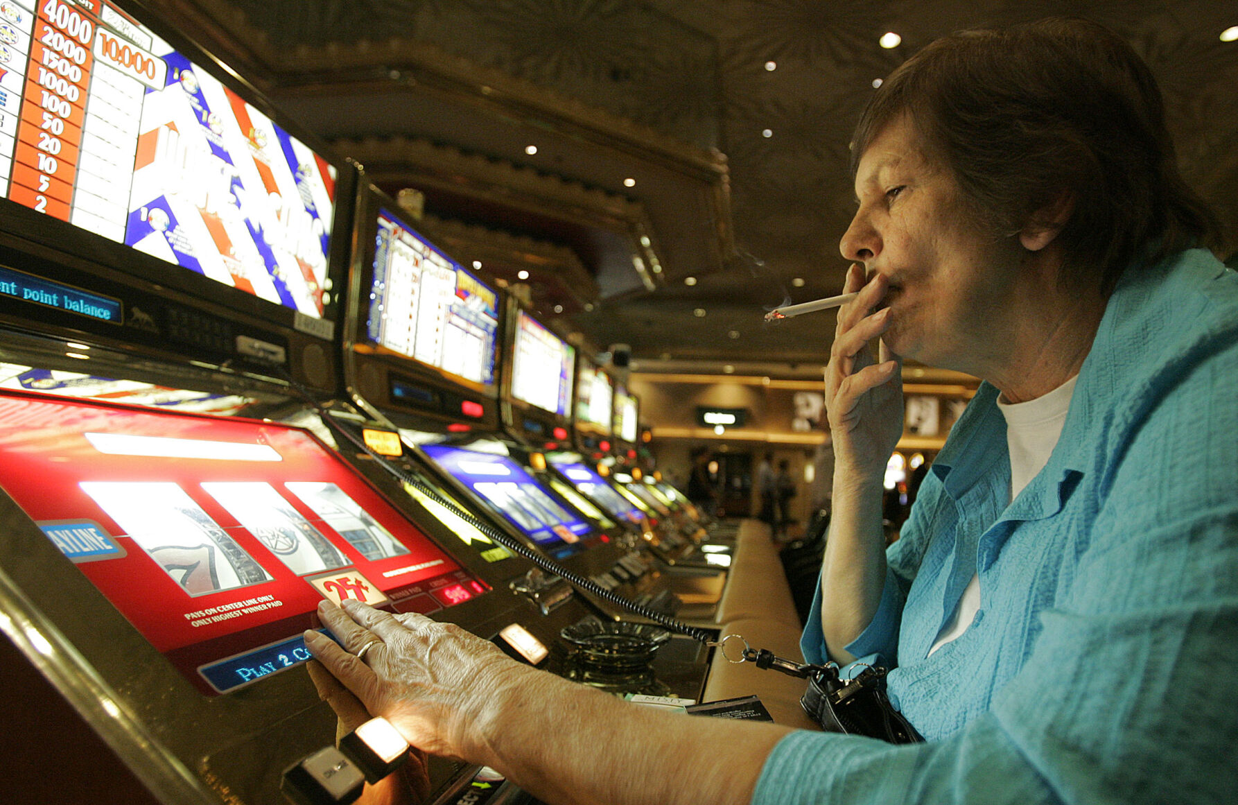 Should smoking be allowed or banned on the Frontier Casino?