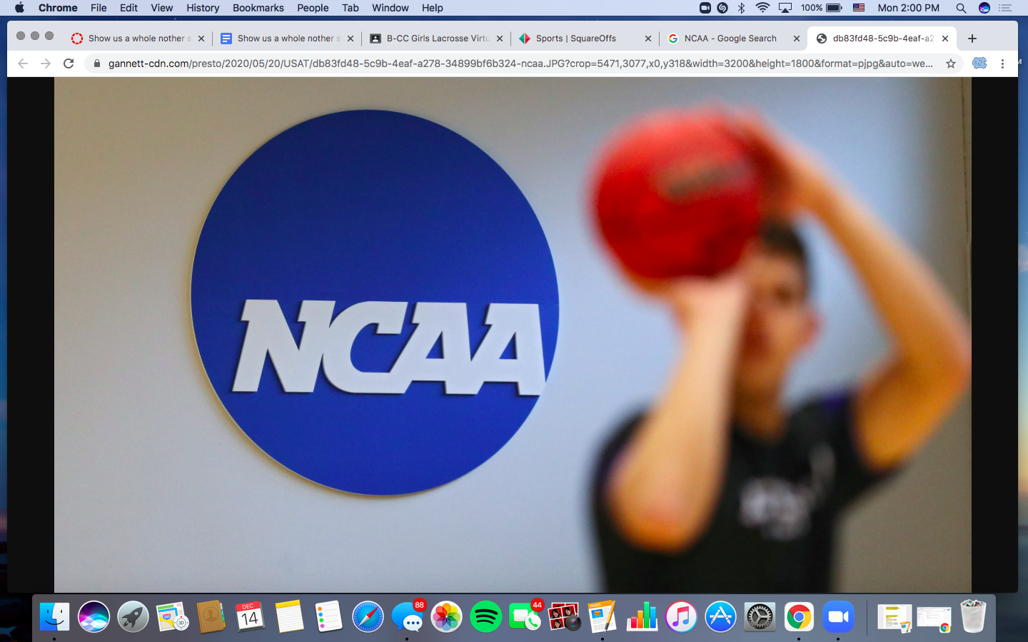 Do you support college athletes making money while in school? 