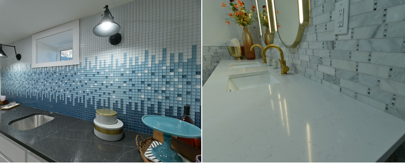 Would you ever try an ombre backsplash or would you keep it traditional and all one color? 