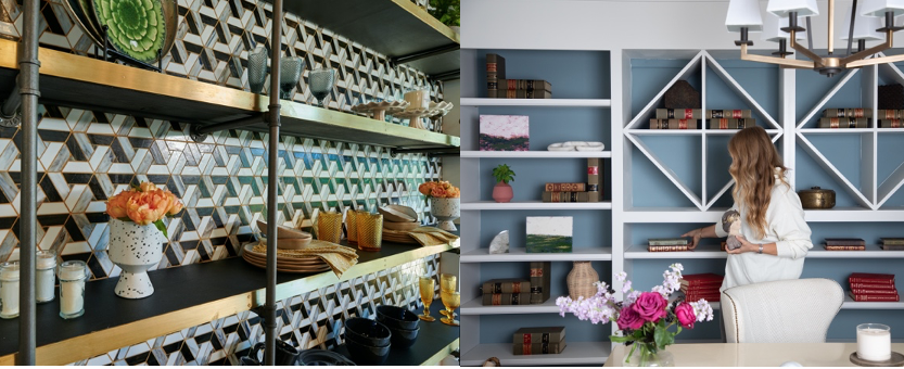 A huge trend right now is open shelving! What style do you gravitate towards?