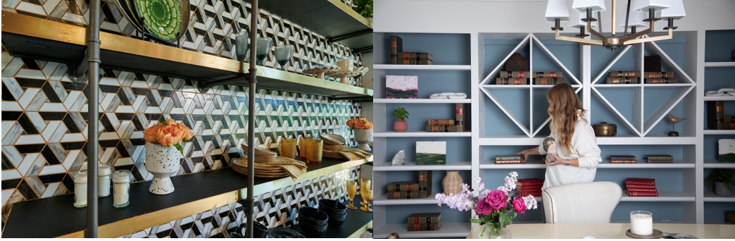 A huge trend right now is open shelving! What style do you gravitate towards?