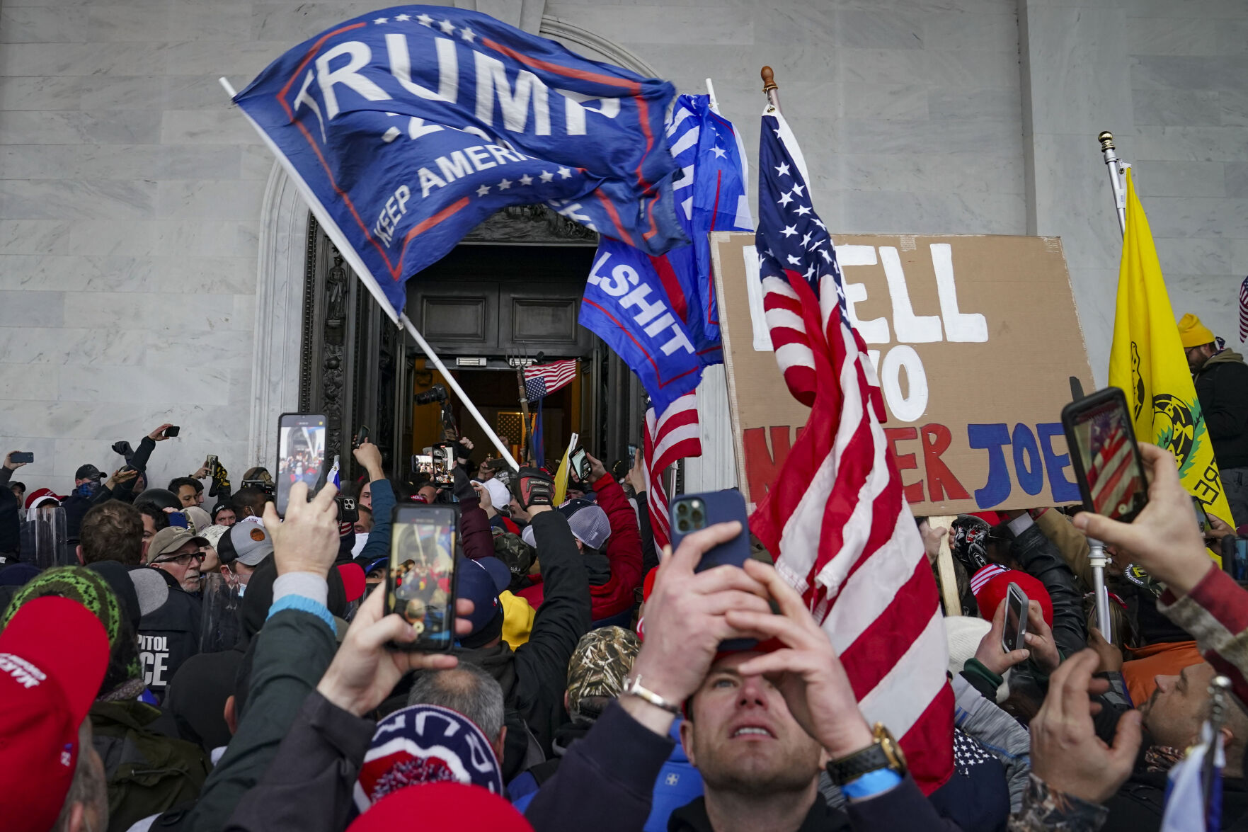 Do you think President Trump is responsible for the mob's assault on the U.S. Capitol?