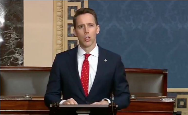 Should Josh Hawley resign?