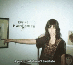 Do you think Patti Smith is one of the most important artists of our time?