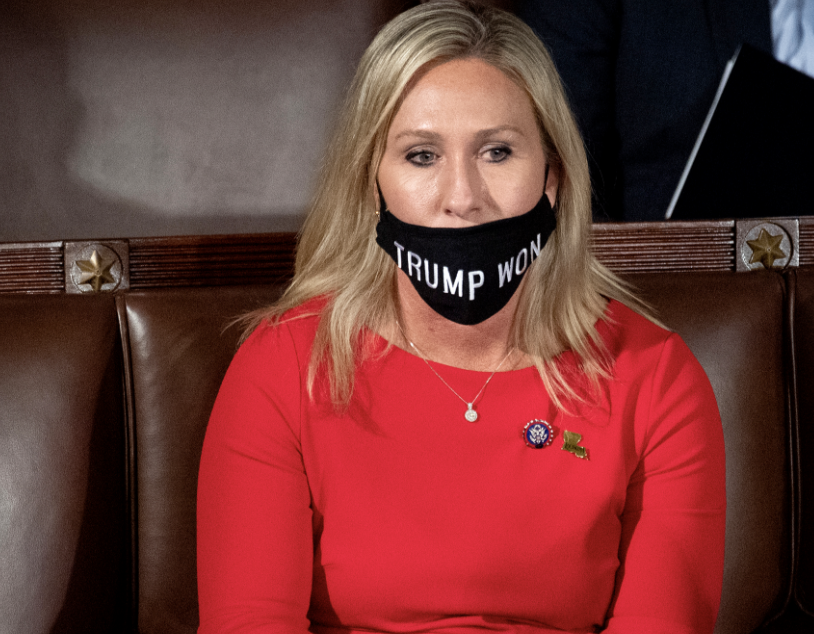 Should Marjorie Taylor Greene be removed from her leadership position?