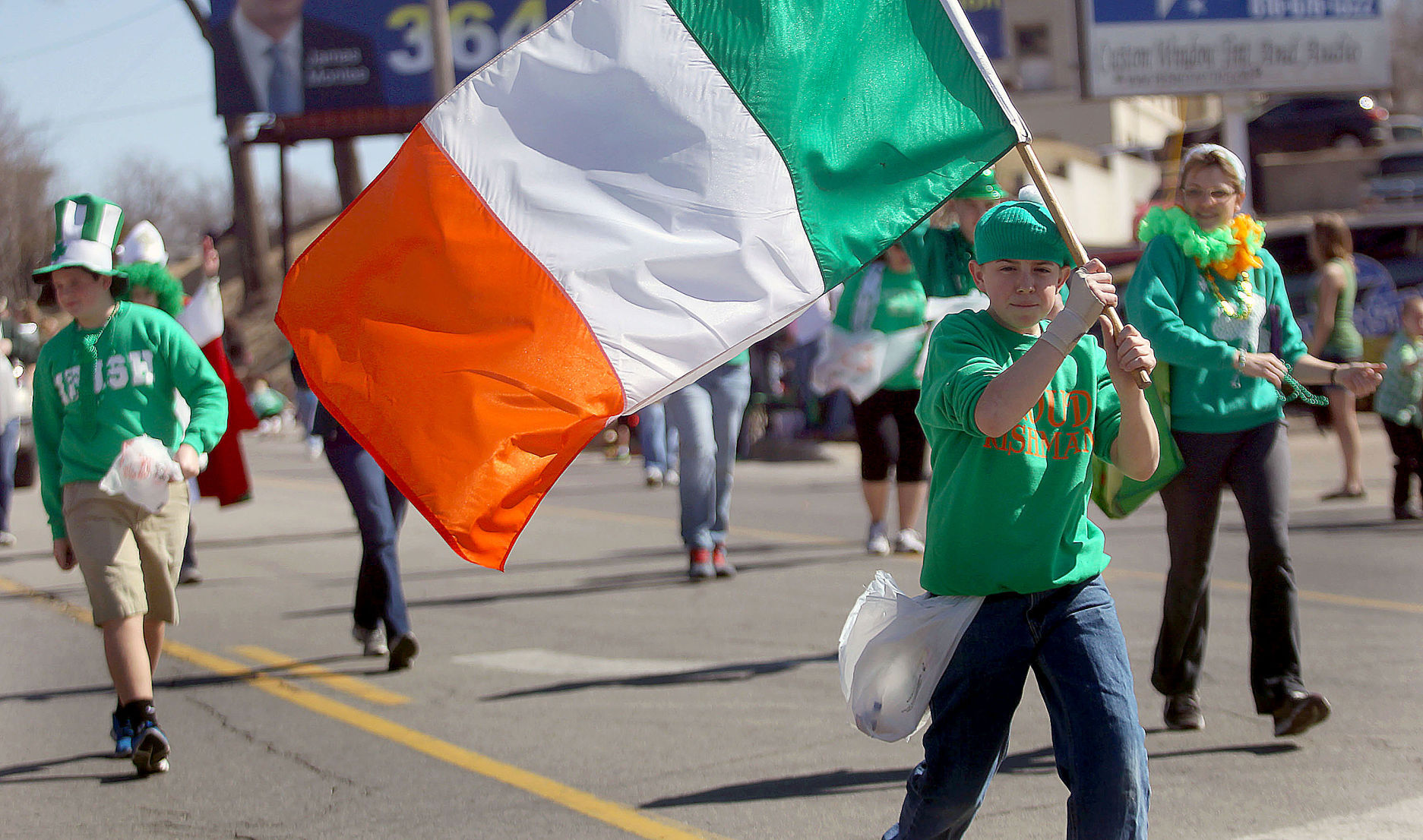 Do you feel comfortable going to parades again?
