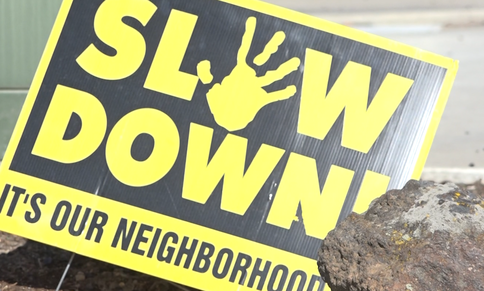 Is there a speeding problem in your neighborhood?