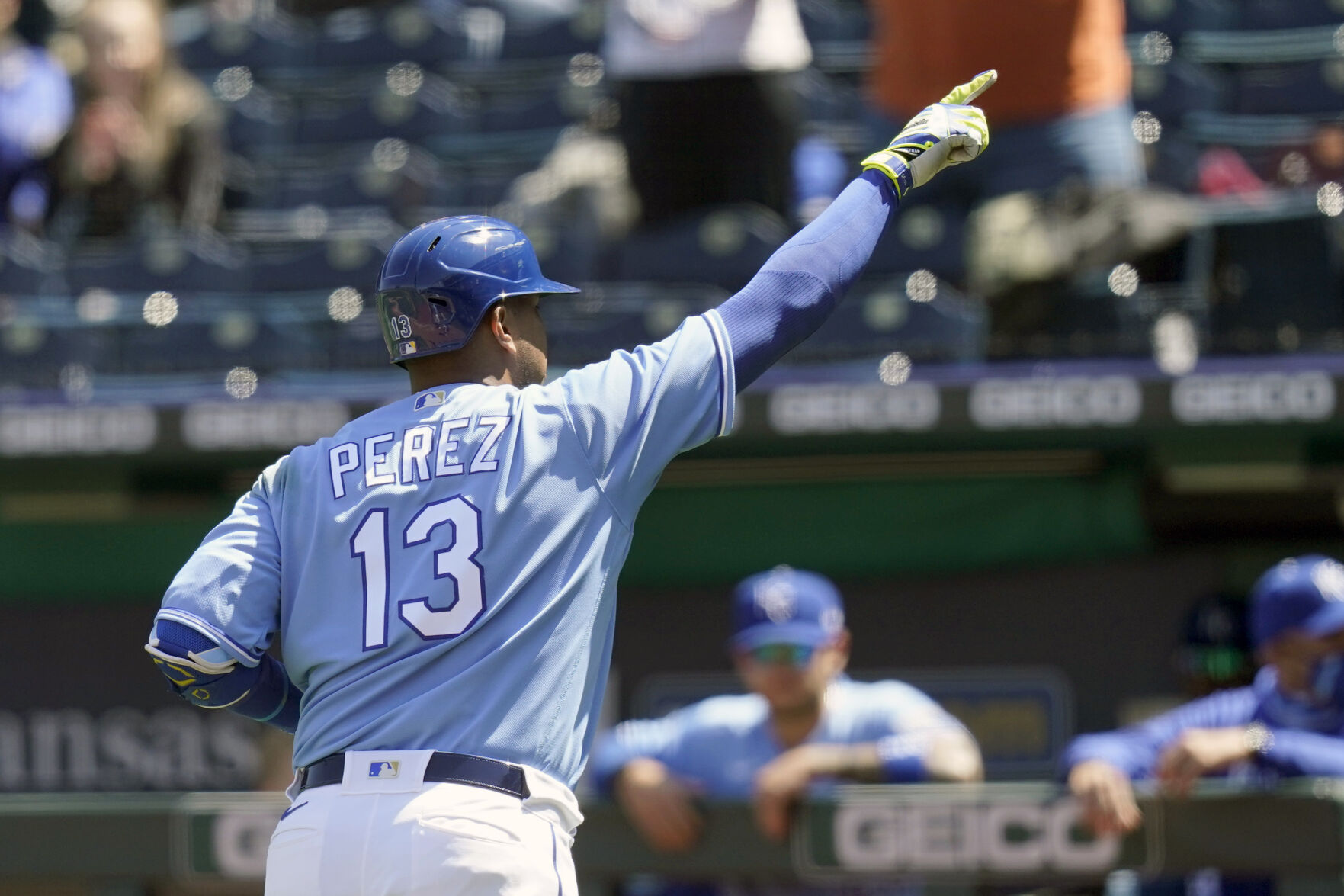 How long do you think the Royals will stay in first place?