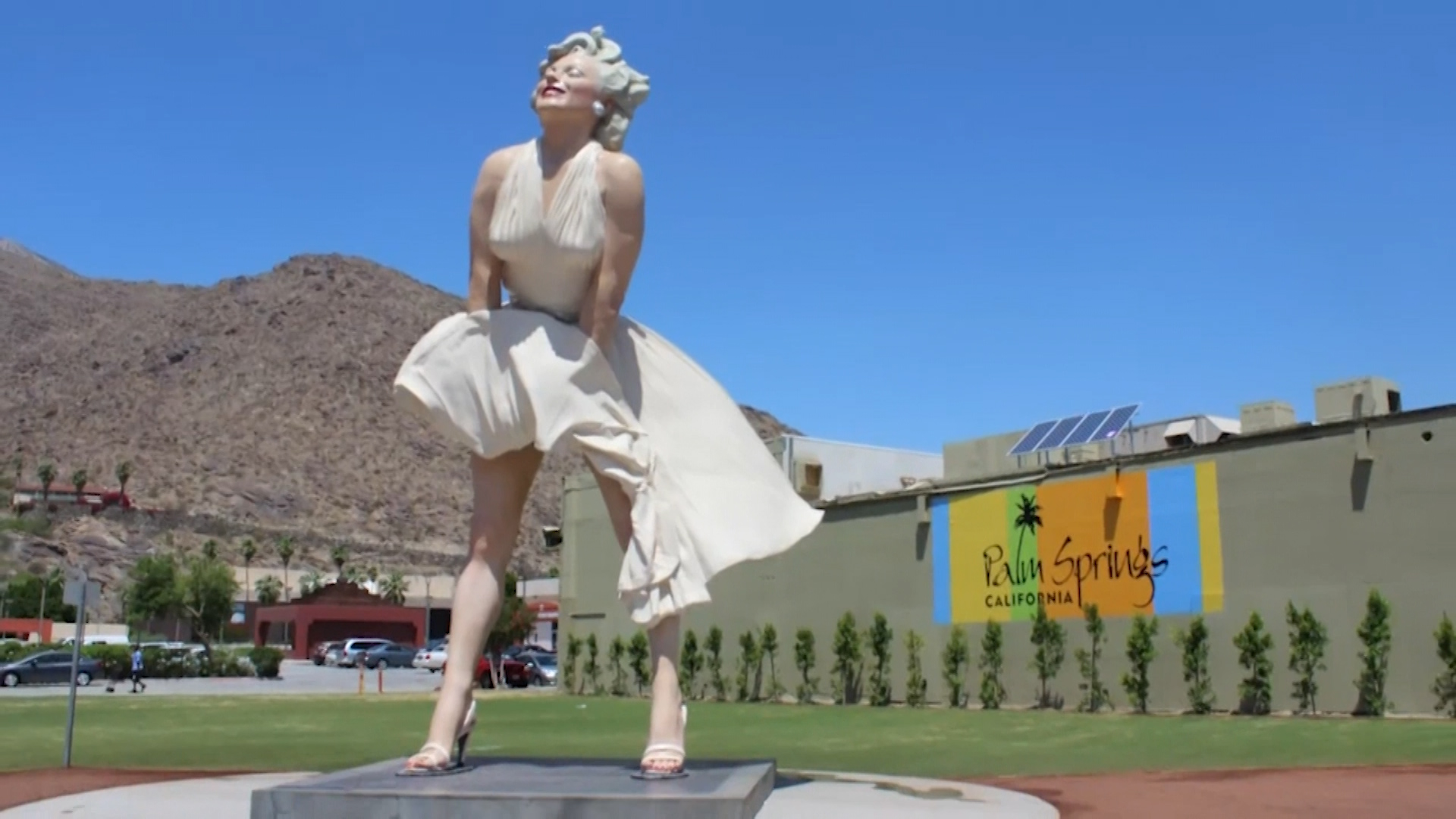 Are you in favor with the location where Forever Marilyn will be placed?