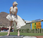 Are you in favor with the location where Forever Marilyn will be placed?