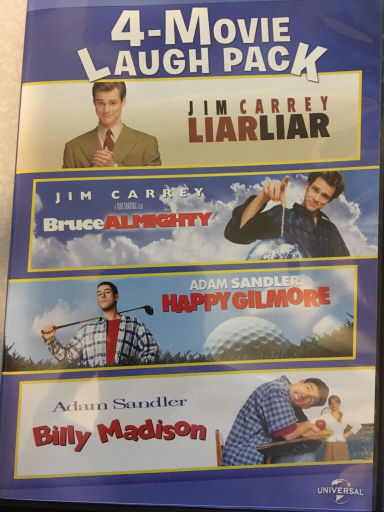 Which is the funniest of Jim Carrey's supernatural morality play films?