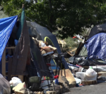 Do you think there should be a permanent location for the houseless to camp? If so, where?