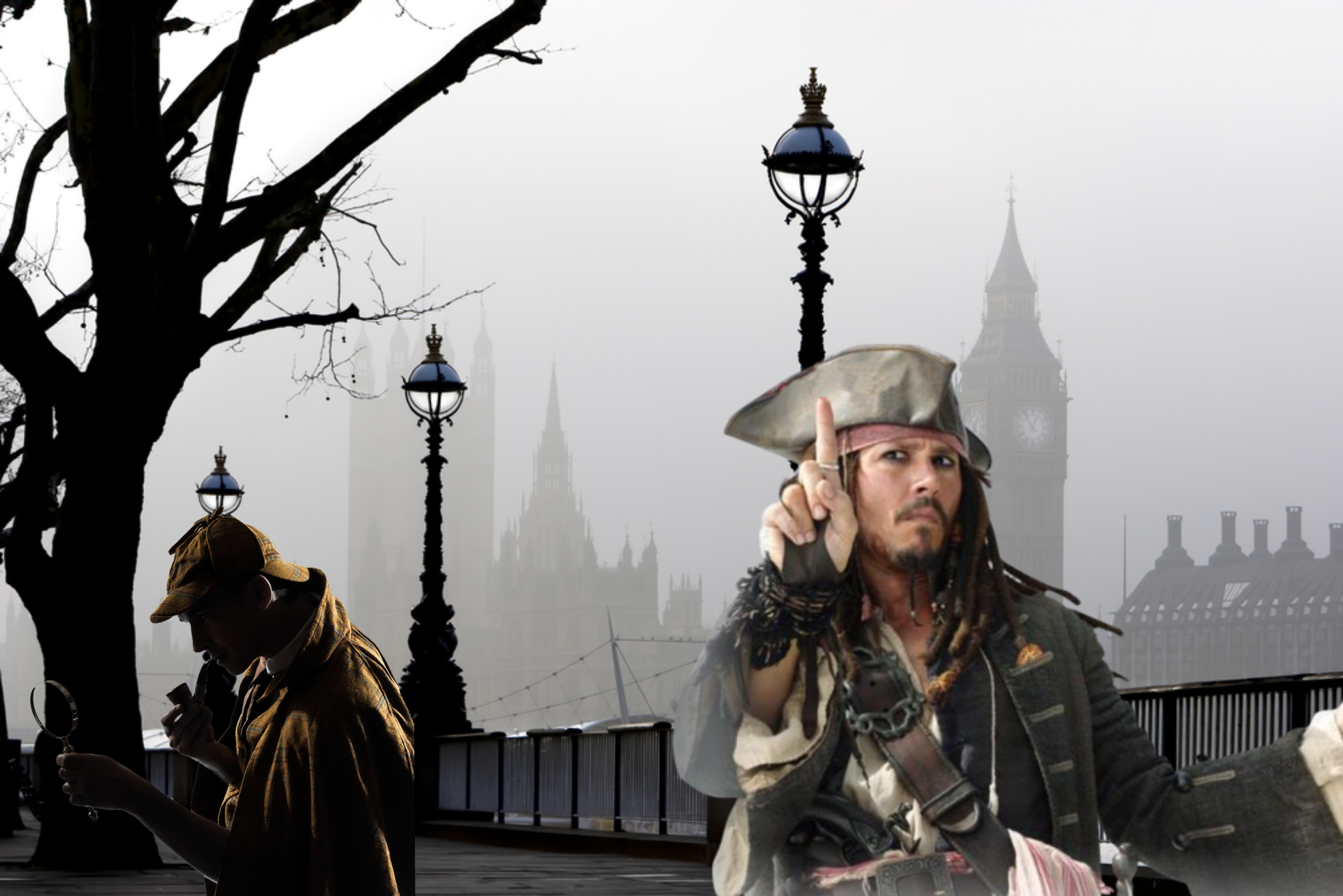 Could Sherlock Holmes catch Captain Jack Sparrow?