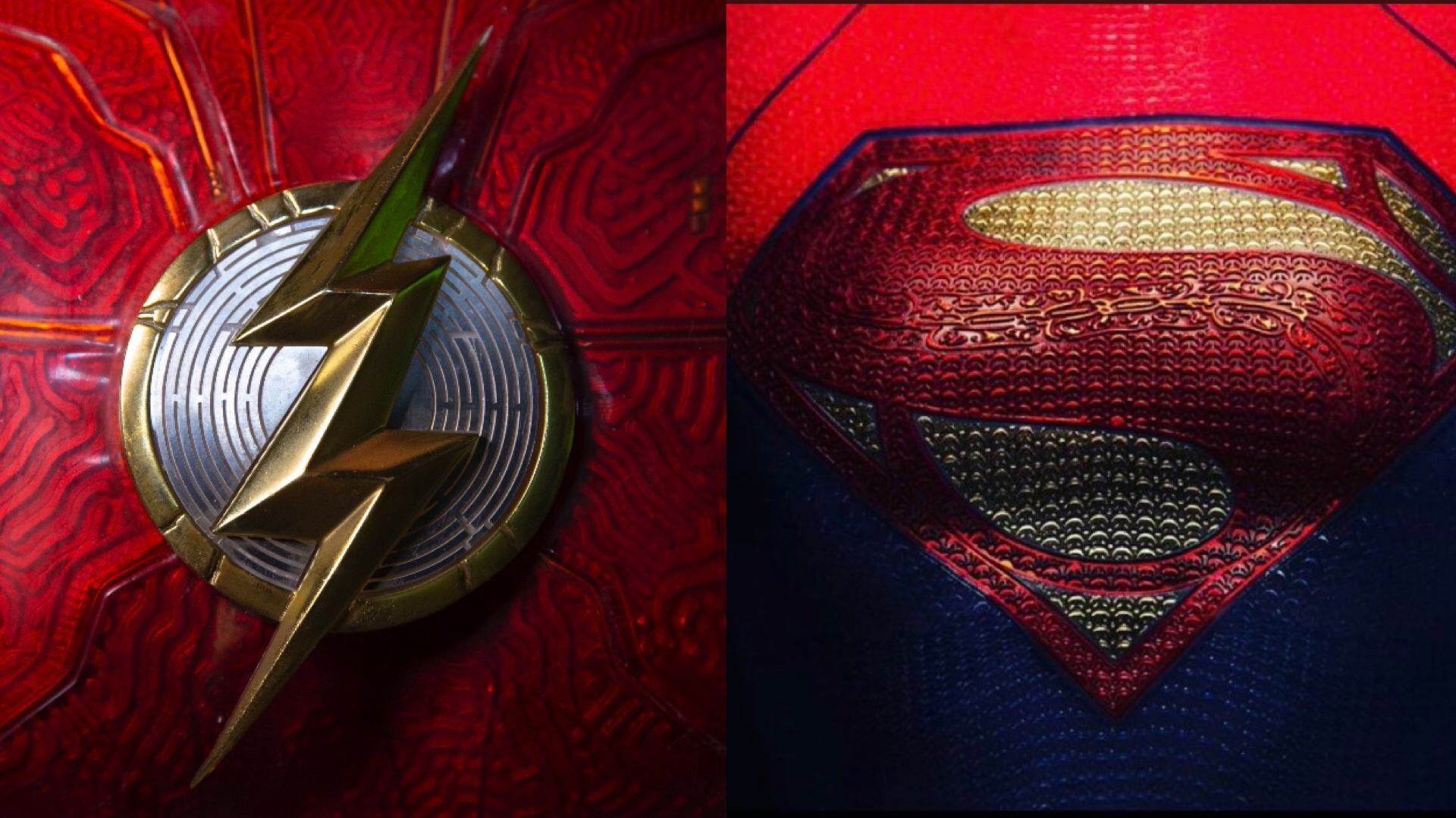 Two costume teases for new The Flash movie. Which one has you most hyped?!?