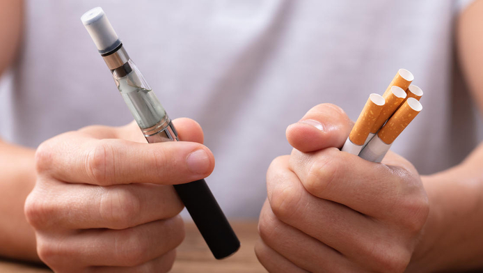 Does vaping cause more health complications than smoking cigarettes?