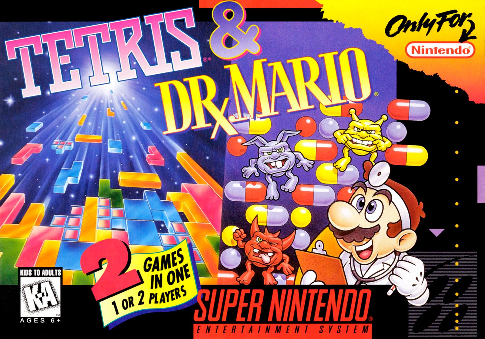 Better puzzle game: Tetris vs. Dr. Mario