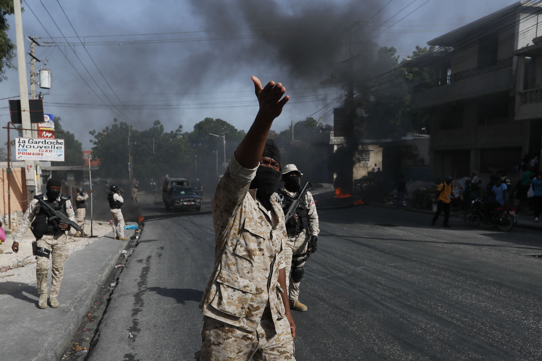 Should the United States send troops to Haiti?