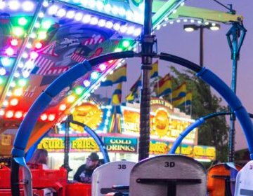 Do you go on the rides at the fair?