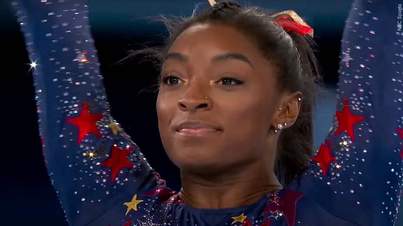 Do you think Simone Biles will go on to compete in the individual events? 
