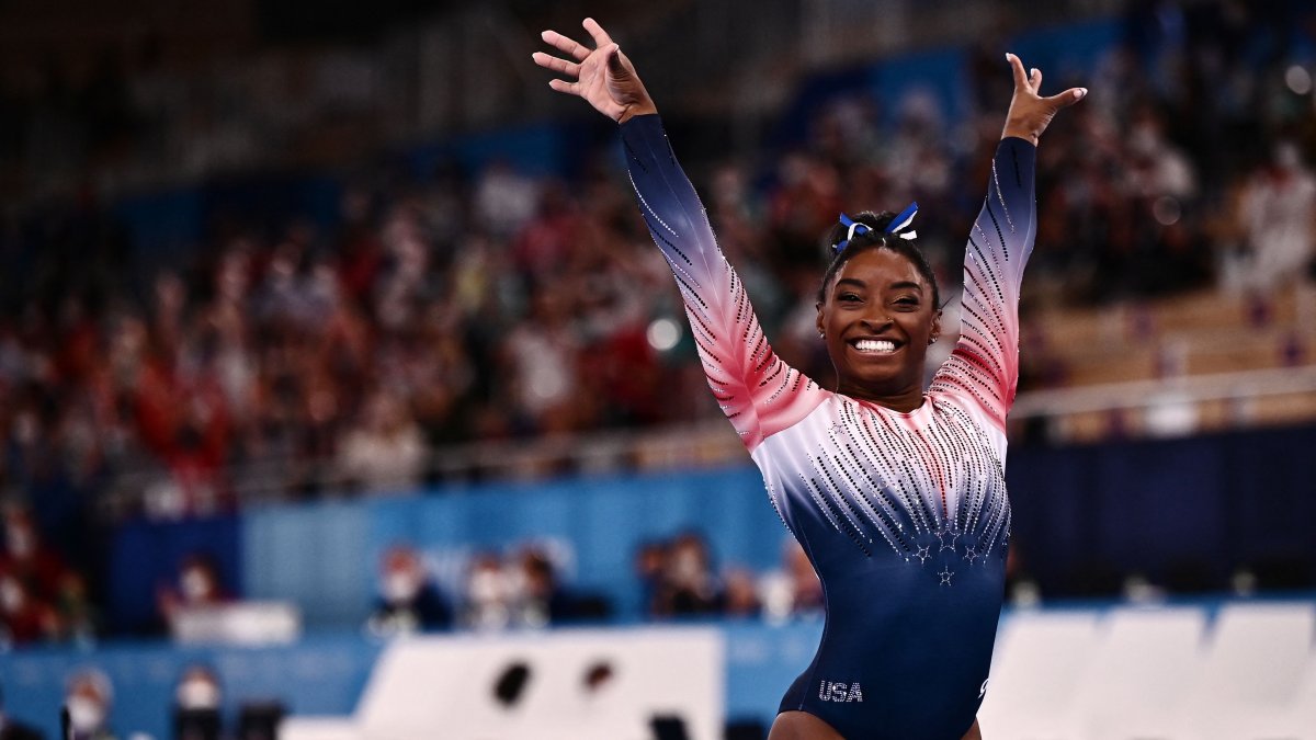 What do you admire more about Simone Biles?