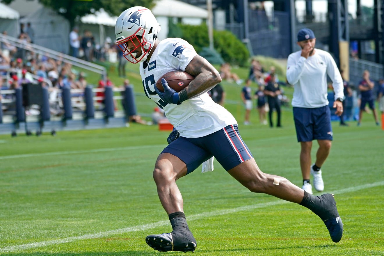 N'Keal Harry is sticking out in Patriots training camp. Will he stay around?