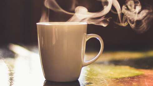 In the morning, what do you start the day with?