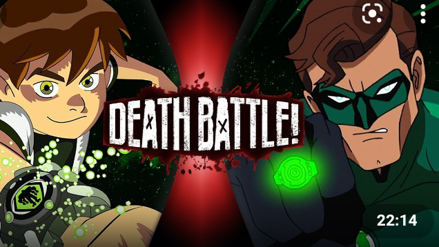 Green lantern versus Ben 10 who would win in a fight