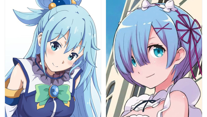 Best Blue Hair Anime Girl?