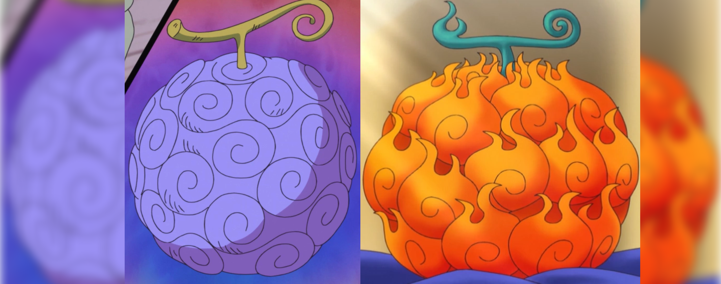 Would you rather eat the Gomu gomu no mi (gum gum fruit) or Mera mera no mi (flame flame fruit)?